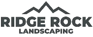 Ridge Rock Landscaping logo - Colorado hardscape and landscaping company